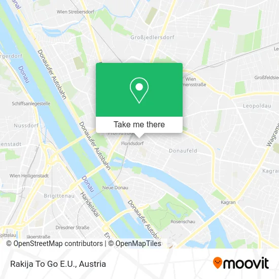 Rakija To Go E.U. map