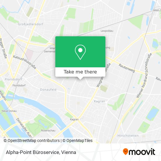 Alpha-Point Büroservice map