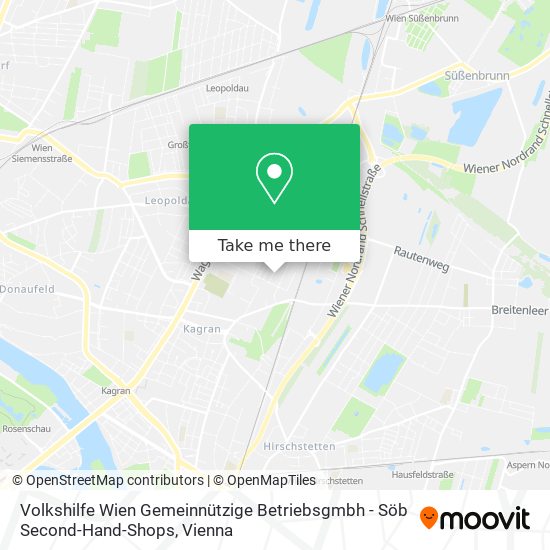 Volkshilfe Wien Gemeinnützige Betriebsgmbh - Söb Second-Hand-Shops map