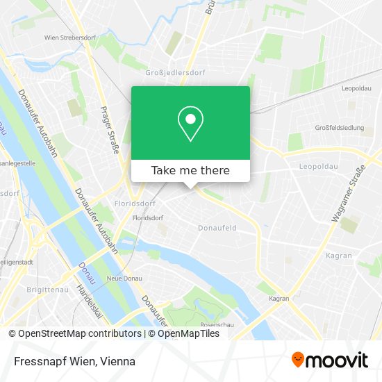 Fressnapf Wien map