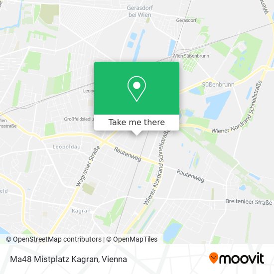 Ma48 Mistplatz Kagran map