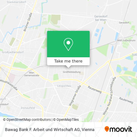 Bawag Bank F. Arbeit und Wirtschaft AG map