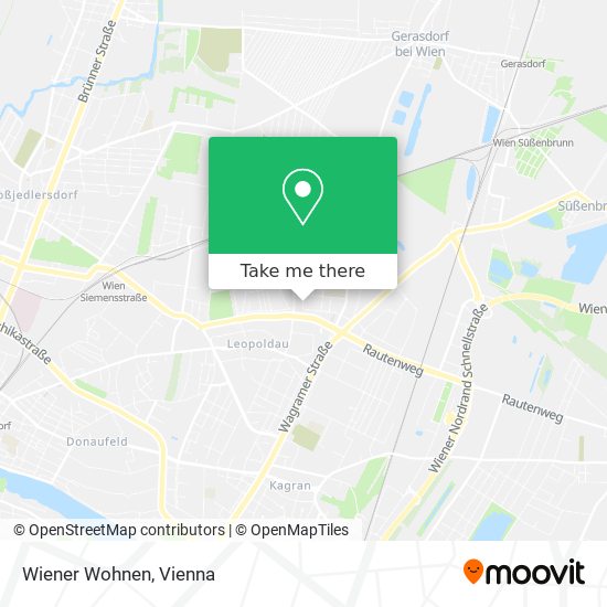 Wiener Wohnen map