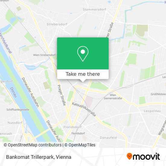 Bankomat Trillerpark map