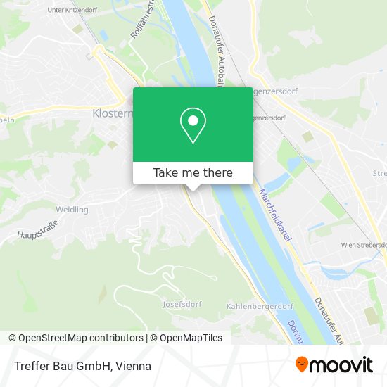 Treffer Bau GmbH map