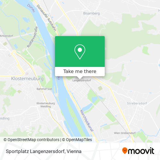 Sportplatz Langenzersdorf map
