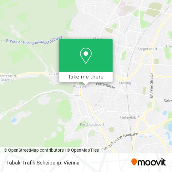 Tabak-Trafik Scheibenp map