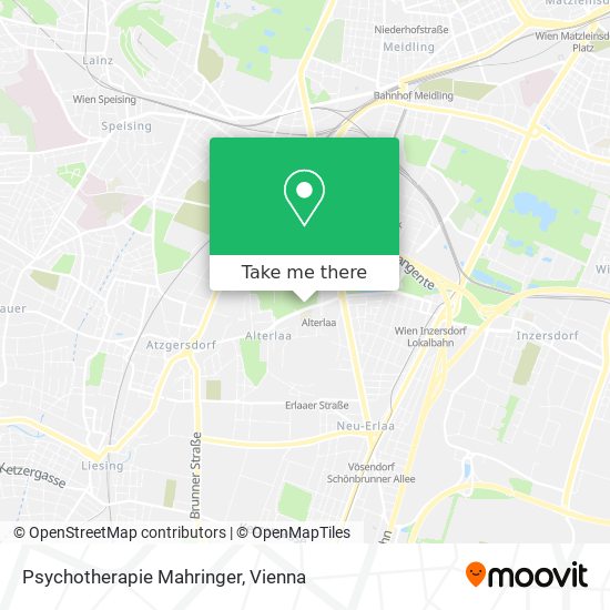 Psychotherapie Mahringer map