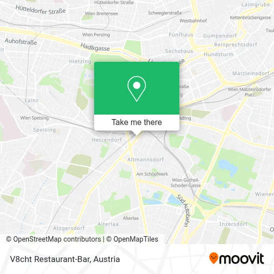 V8cht Restaurant-Bar map