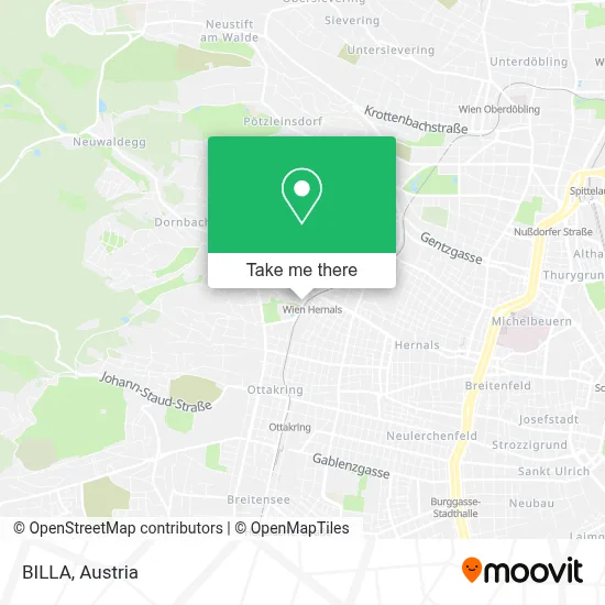 BILLA map