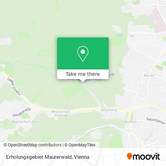 Erholungsgebiet Maurerwald map