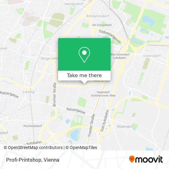 Profi-Printshop map