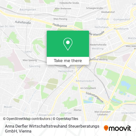 Anna Derfler Wirtschaftstreuhand Steuerberatungs GmbH map