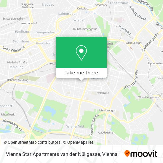 Vienna Star Apartments van der Nüllgasse map