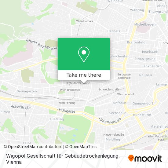 Wigopol Gesellschaft für Gebäudetrockenlegung map