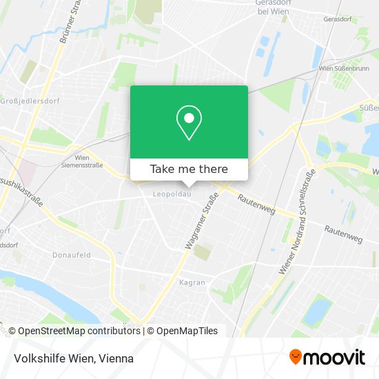 Volkshilfe Wien map