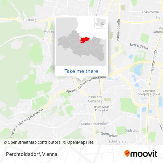 Perchtoldsdorf map