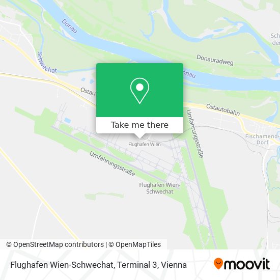 Flughafen Wien-Schwechat, Terminal 3 map