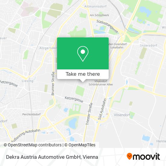Dekra Austria Automotive GmbH map