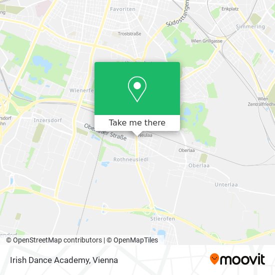 Irish Dance Academy map