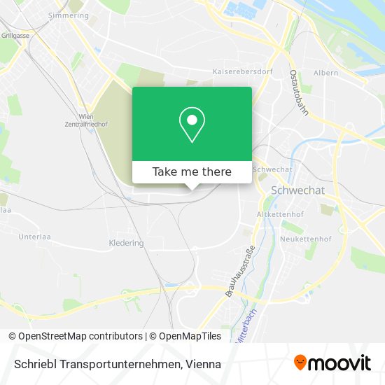 Schriebl Transportunternehmen map