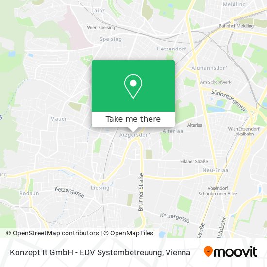 Konzept It GmbH - EDV Systembetreuung map