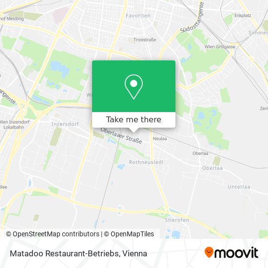 Matadoo Restaurant-Betriebs map