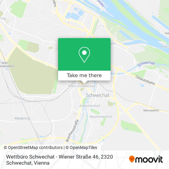 Wettbüro Schwechat - Wiener Straße 46, 2320 Schwechat map