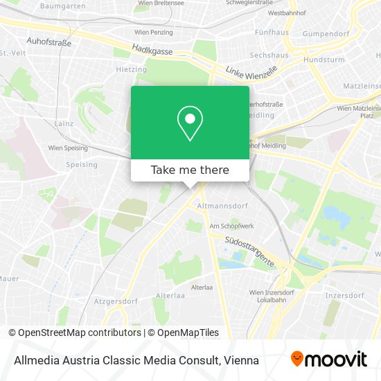 Allmedia Austria Classic Media Consult map