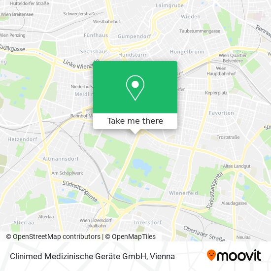 Clinimed Medizinische Geräte GmbH map