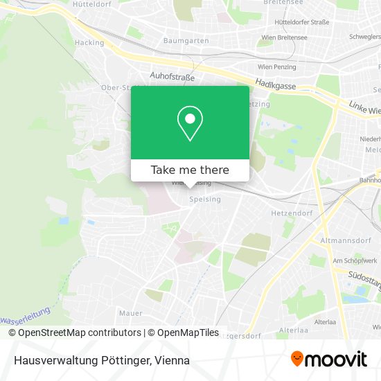 Hausverwaltung Pöttinger map