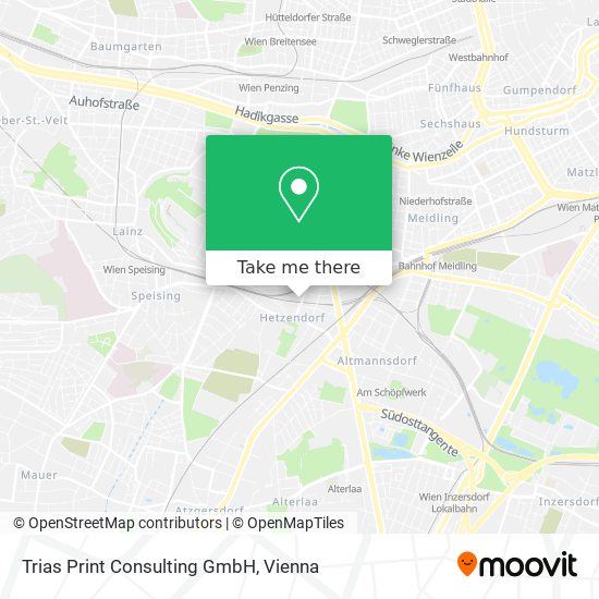 Trias Print Consulting GmbH map