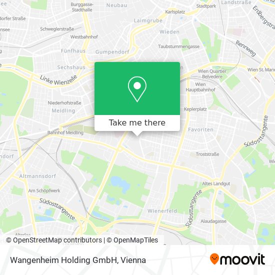 Wangenheim Holding GmbH map