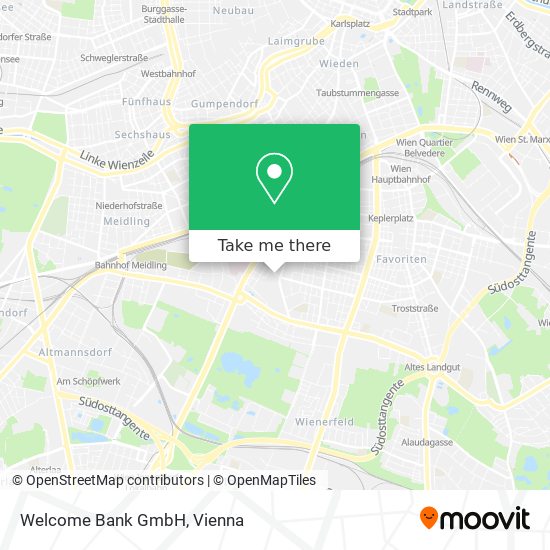 Welcome Bank GmbH map