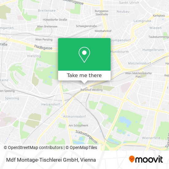 Mdf Montage-Tischlerei GmbH map