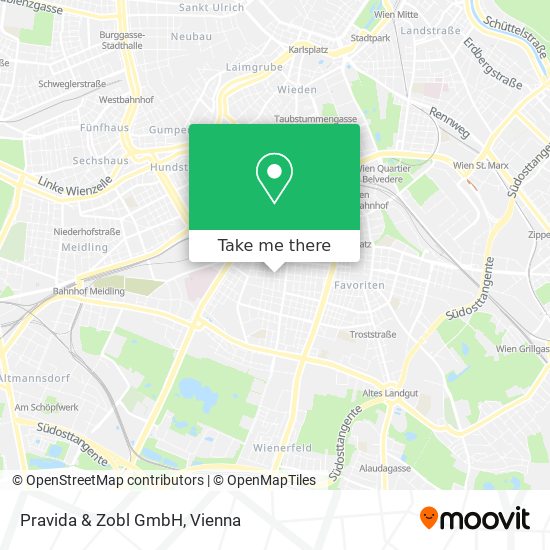 Pravida & Zobl GmbH map