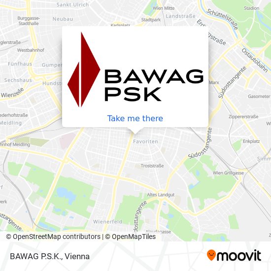 BAWAG P.S.K. map