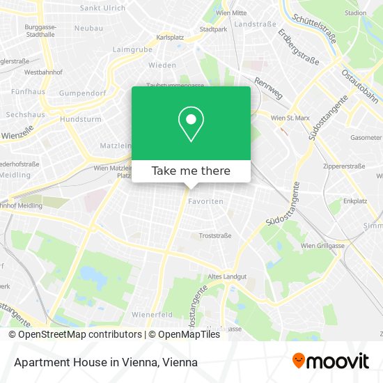 Apartment House in Vienna map