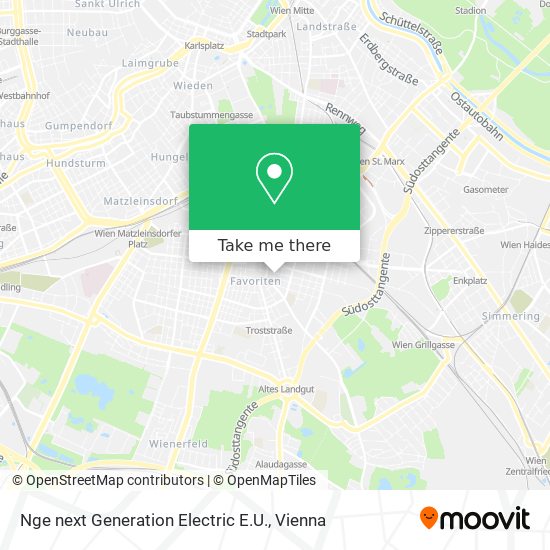 Nge next Generation Electric E.U. map