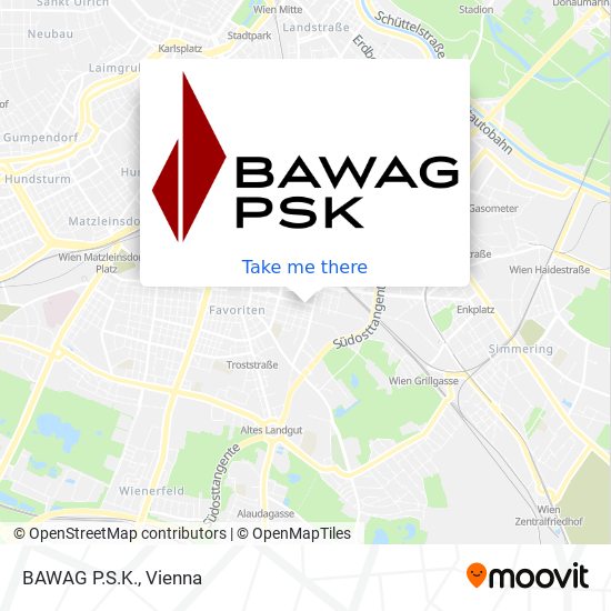 BAWAG P.S.K. map