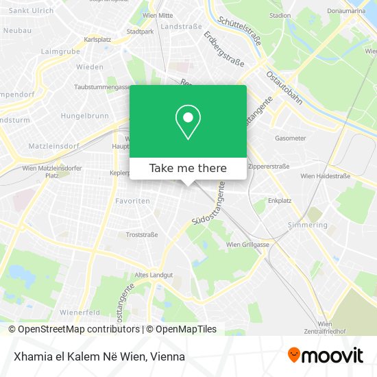 Xhamia el Kalem Në Wien map