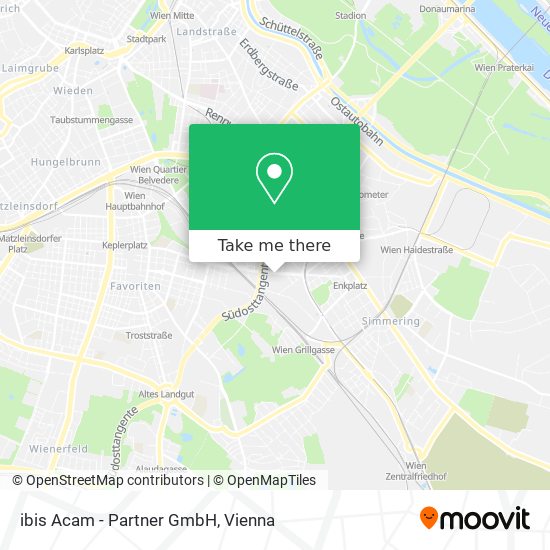 ibis Acam - Partner GmbH map