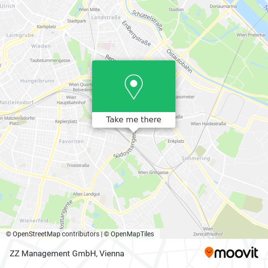 ZZ Management GmbH map