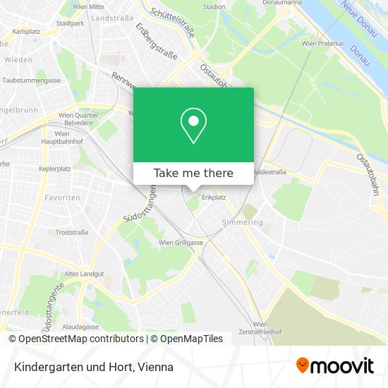 Kindergarten und Hort map