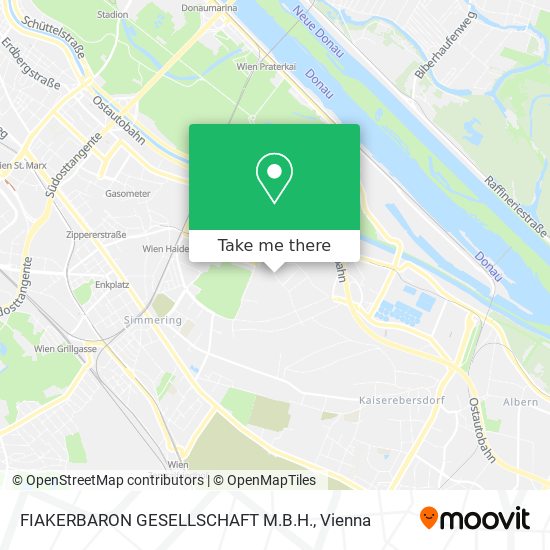 FIAKERBARON GESELLSCHAFT M.B.H. map