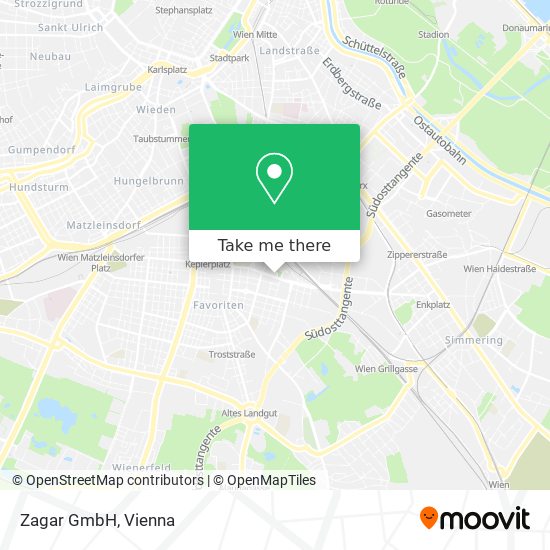 Zagar GmbH map