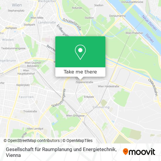 Gesellschaft für Raumplanung und Energietechnik map