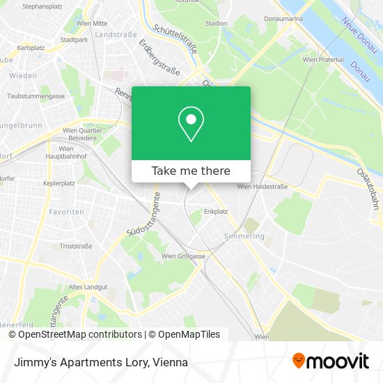 Jimmy's Apartments Lory map