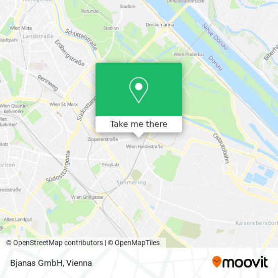 Bjanas GmbH map