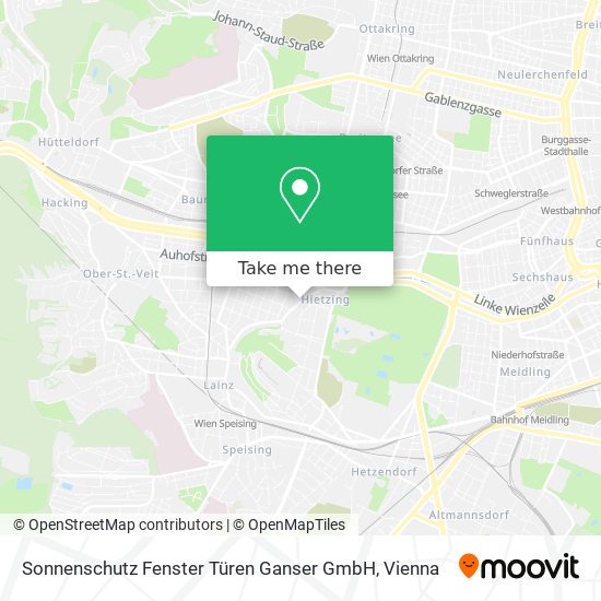 Sonnenschutz Fenster Türen Ganser GmbH map